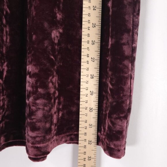 NWT FREE PEOPLE COME TOGETHER SEXY BERRY VELVET BODYCON CUTOUT Mini DRESS Small - Picture 12 of 15